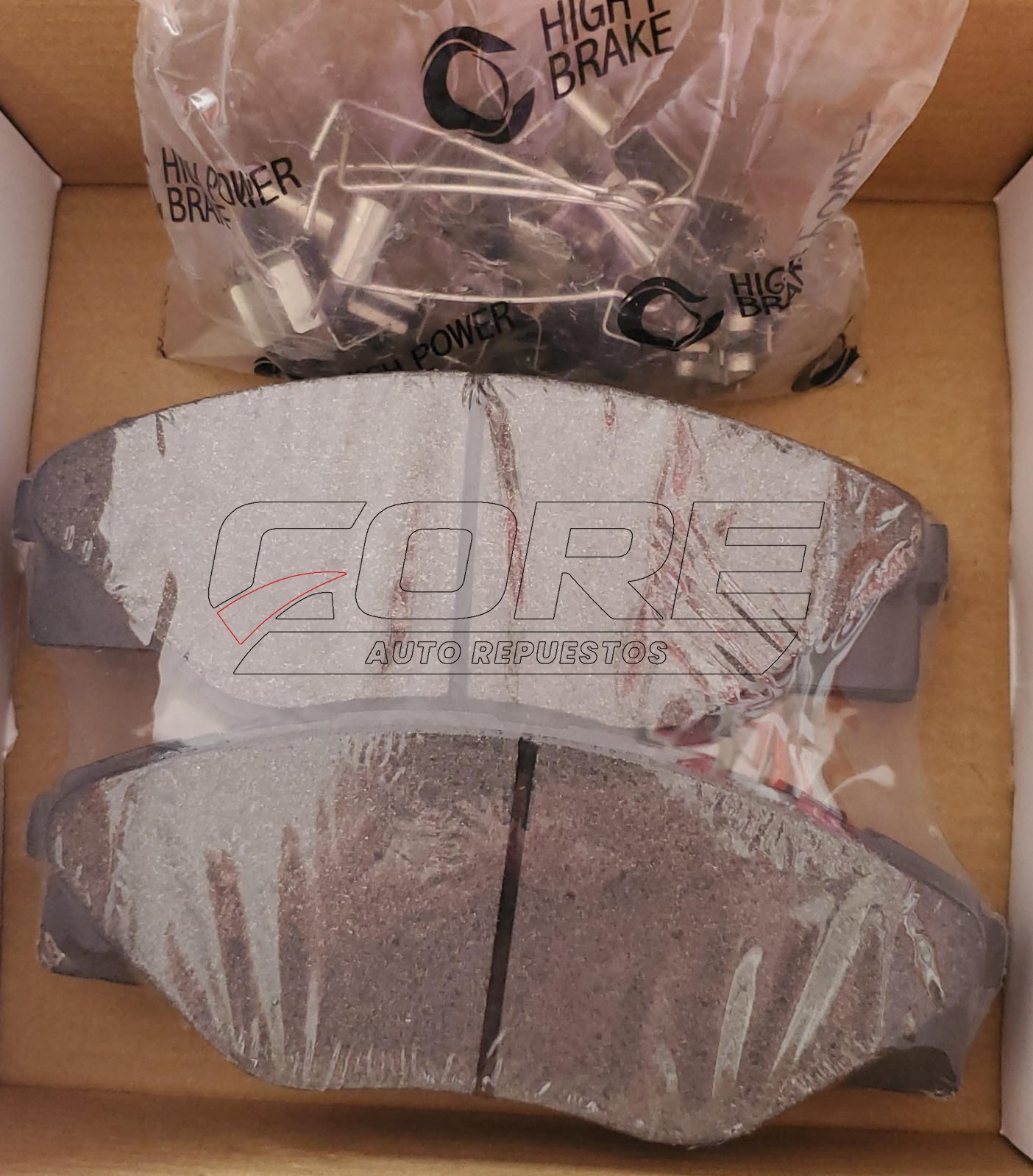 Pastillas de freno para Toyota Hilux Vigo 4X2 2.7L 2012>2015 (Parte inferior curva )