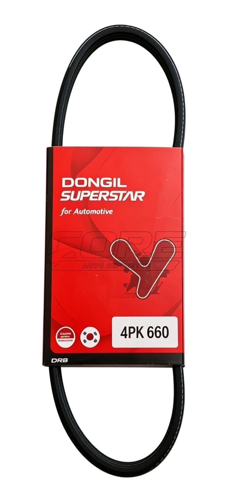 BANDA ALTERNADOR 4PK660 PARA CHEVROLET VAN N200